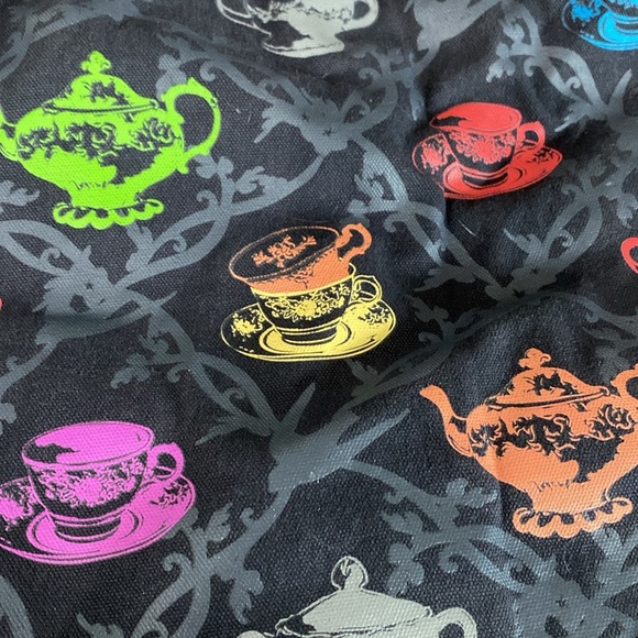 Mad Hatter Teapot Bag in Multicolor - Picture 5 of 10